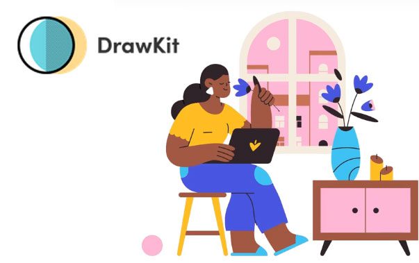 Drawkit une bibliothèque d'illustrations pour vos projets