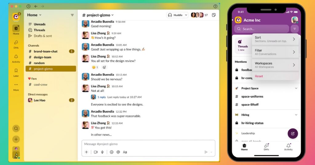 Slack a présenté sa toute nouvelle interface utilisateur, accompagnée d'une série de fonctionnalités conçues pour offrir une expérience encore plus fluide.